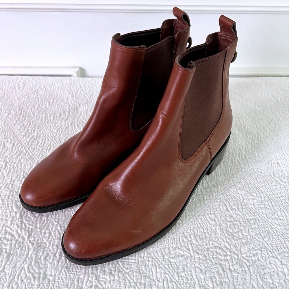 Cole Haan Chelsea Boots 11B Womens Waterproof Leather Brown W00220 Grand.OS